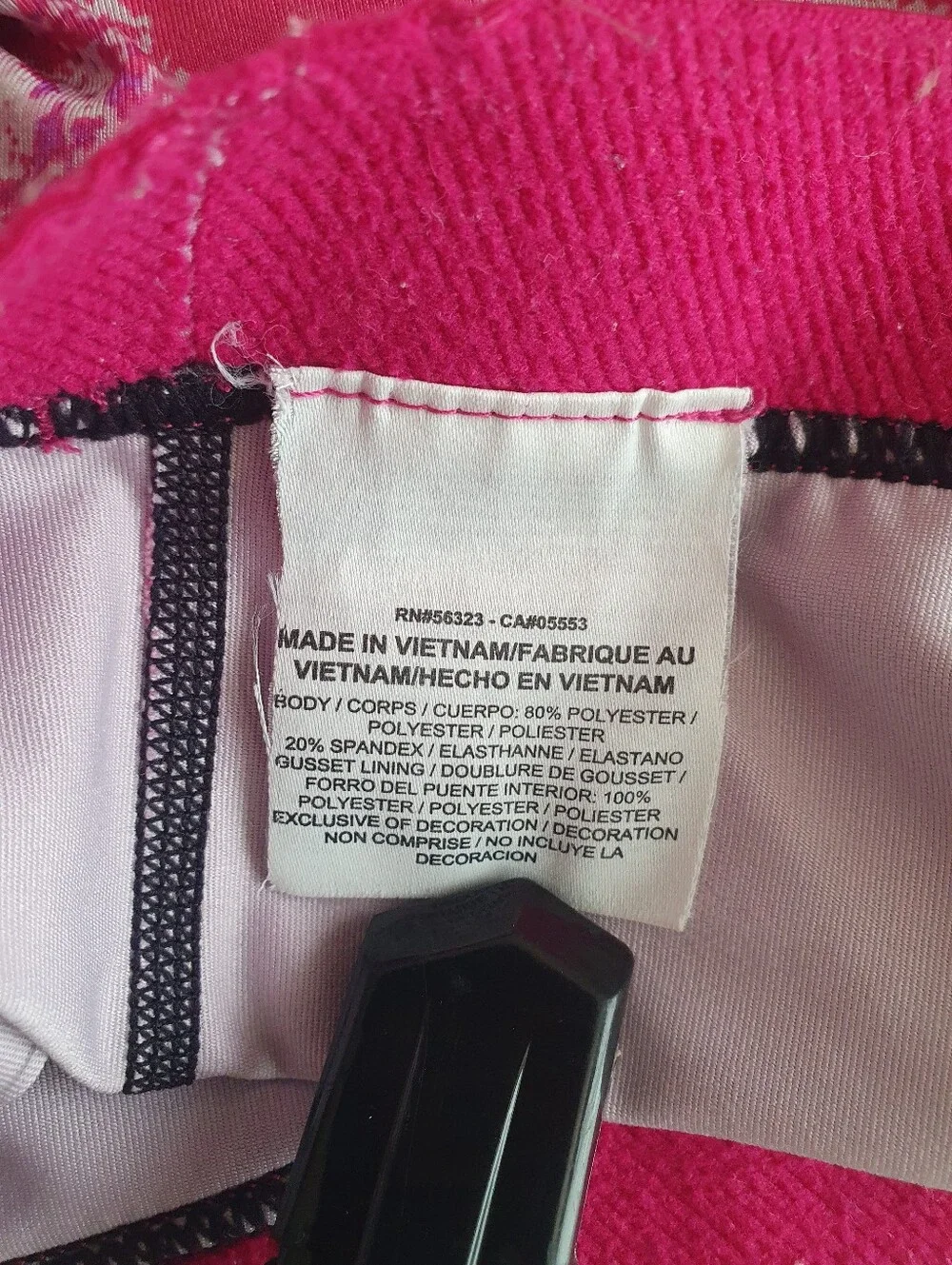 Nike Pro Girl's Large Pink Magenta Abstract Paint Splatter Compression Shorts